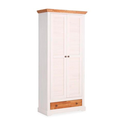 Шкаф для одежды Асти из МДФ и натурального дуба