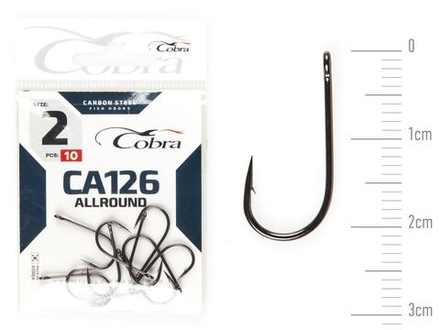 Крючки Cobra Allround VIKING сер. CA126 разм. 002 10шт.