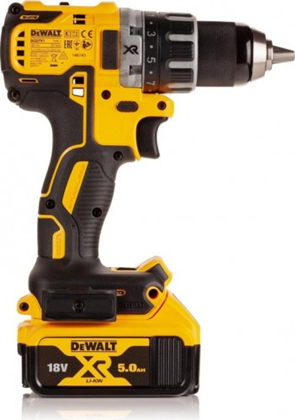 Аккумуляторная дрель-шуруповерт DeWALT DCD 791 Р 2 бесщеточная DCD791P2