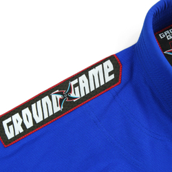 Детское Кимоно Ground Game NINJA синее