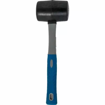 Киянка резиновая рукоятка, фиберглассовая ручкой 680г