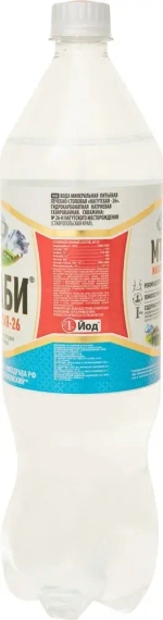 Вода Мтаби лечебно-столовая минеральная, 1,25 л