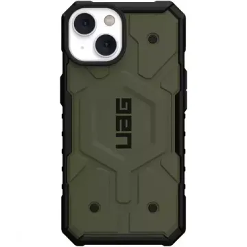 Чехол с поддержкой MAGSAFE Uag Pathfinder для iPhone 14 Plus 6.7", цвет оливковый (Olive)
