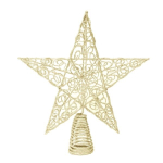 Звезда на ёлку золото/серебро [Арт. H1237]