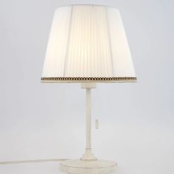 Citilux Линц CL402720 Настольная лампа патина с белым абажуром