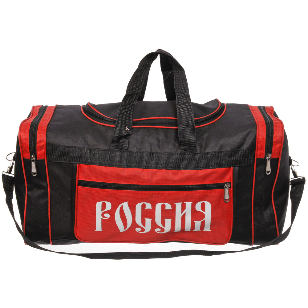Сумка дорожно-спортивная «Ultramarine - Россия», цвет красный, 54*28*20см