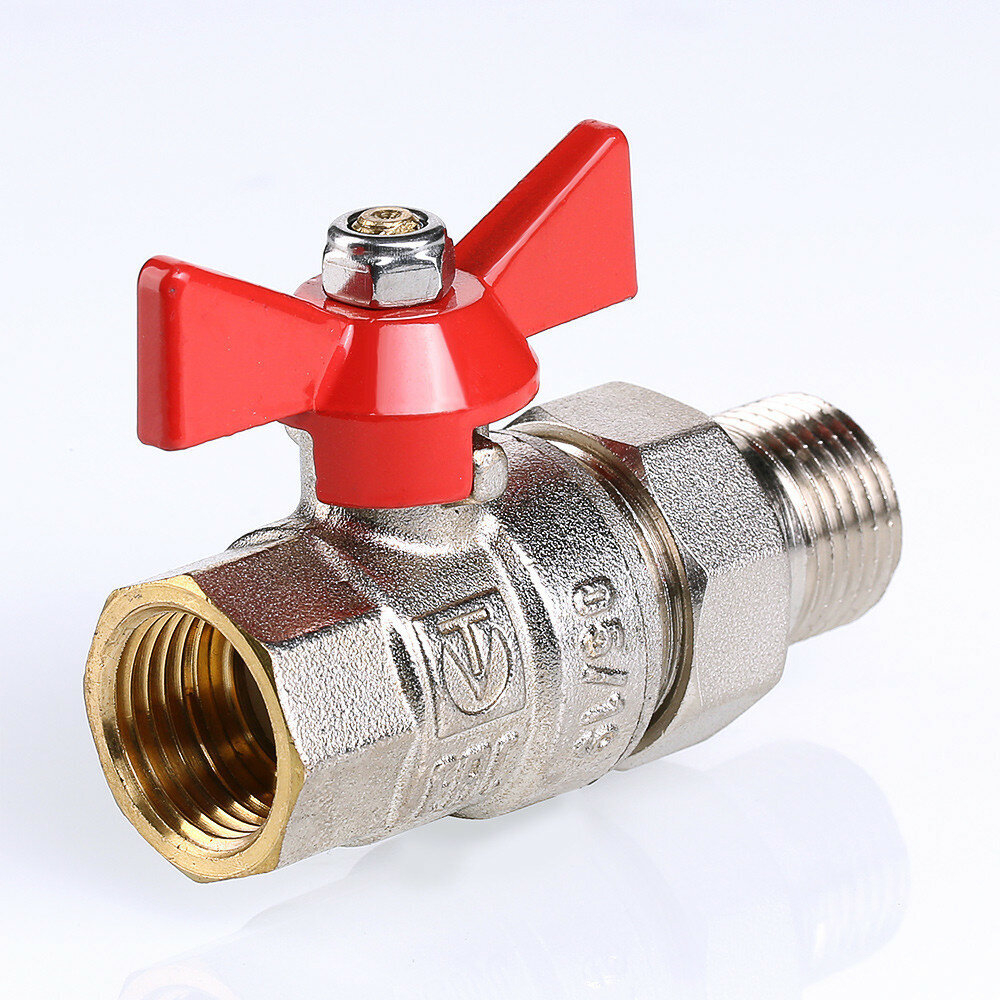 Кран шаровый VALTEC Base VT.227.N с накидной гайкой Ду 25 (1")