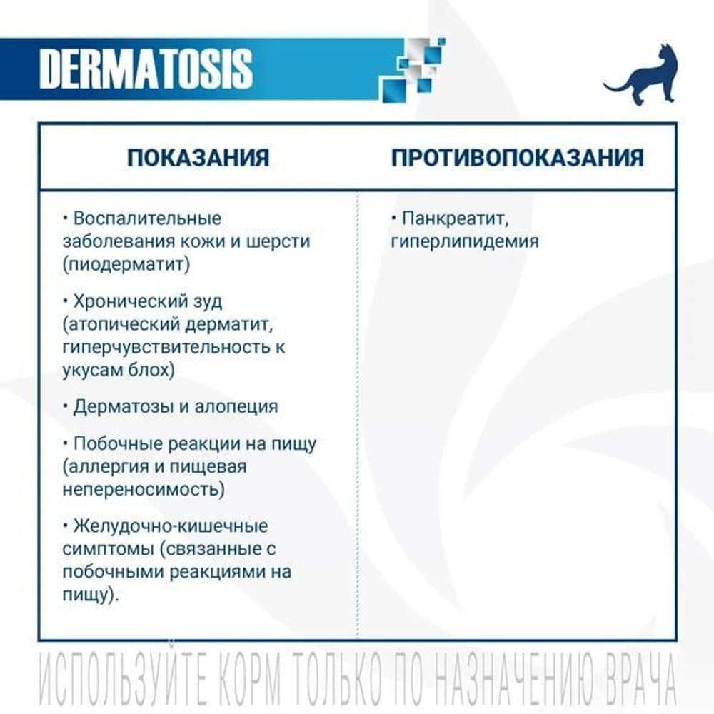 Ветеринарная диета Monge VetSolution Cat Dermatosis Дерматозис для кошек при заболеваниях кожи 1,5 кг