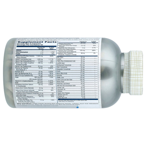 Solaray, Spectro™, мультивитамины, без железа, 360 капсул