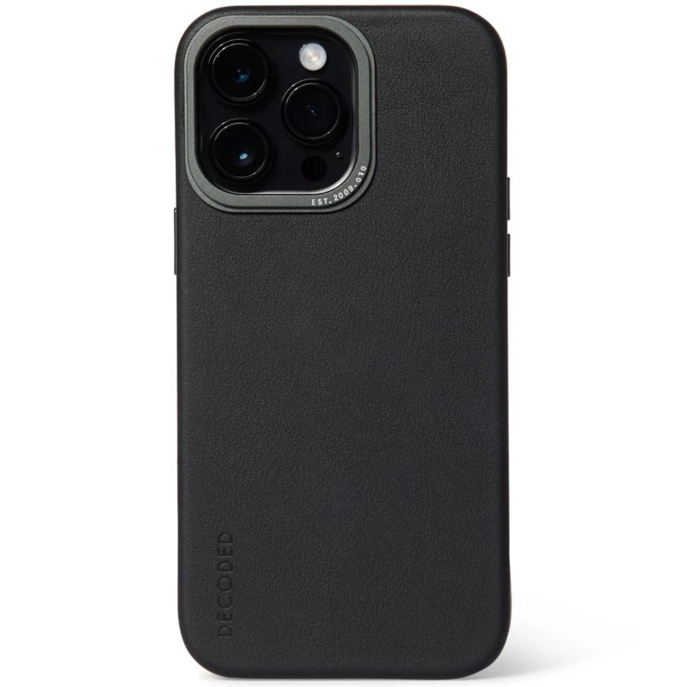 Кожаный чехол с поддержкой MagSafe Decoded Leather Back Cover для iPhone 14 Pro Чехол из натуральной анилиновой кожи ECCO