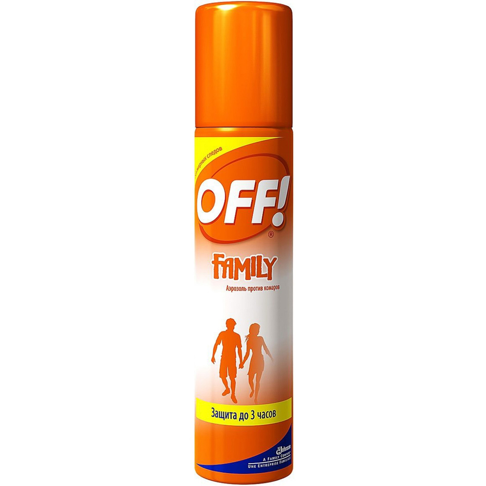 Аэрозоль от комаров OFF! Family 100мл