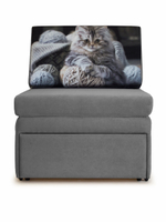 Кресло-кровать "Миник" 70 см, купон Котенок в клубках