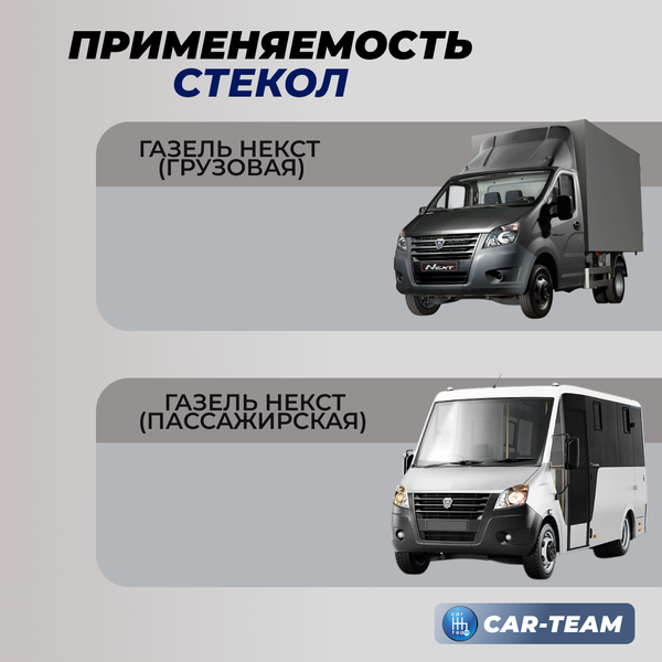 Стекла фар (поликарбонат) Газель Next (лев., прав.) (A21P23-3711071/A21P23-3711070)