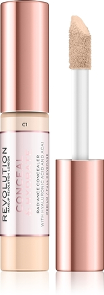 Makeup Revolution Conceal & Hydrate - увлажняющий консилер, 13 g