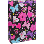 Пакет подарочный «Яркие краски» 17,5*25*7 см, микс