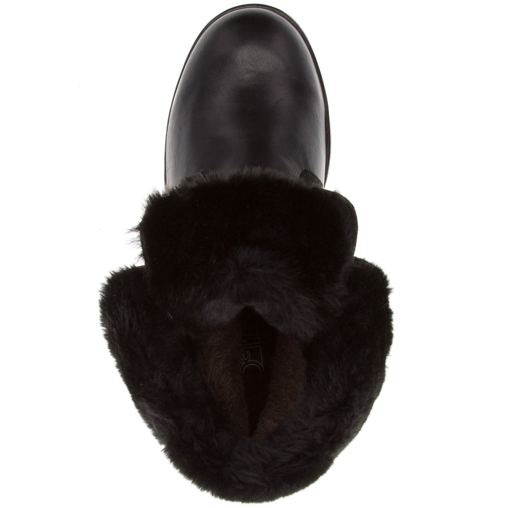 571401 Ботинки женские черные