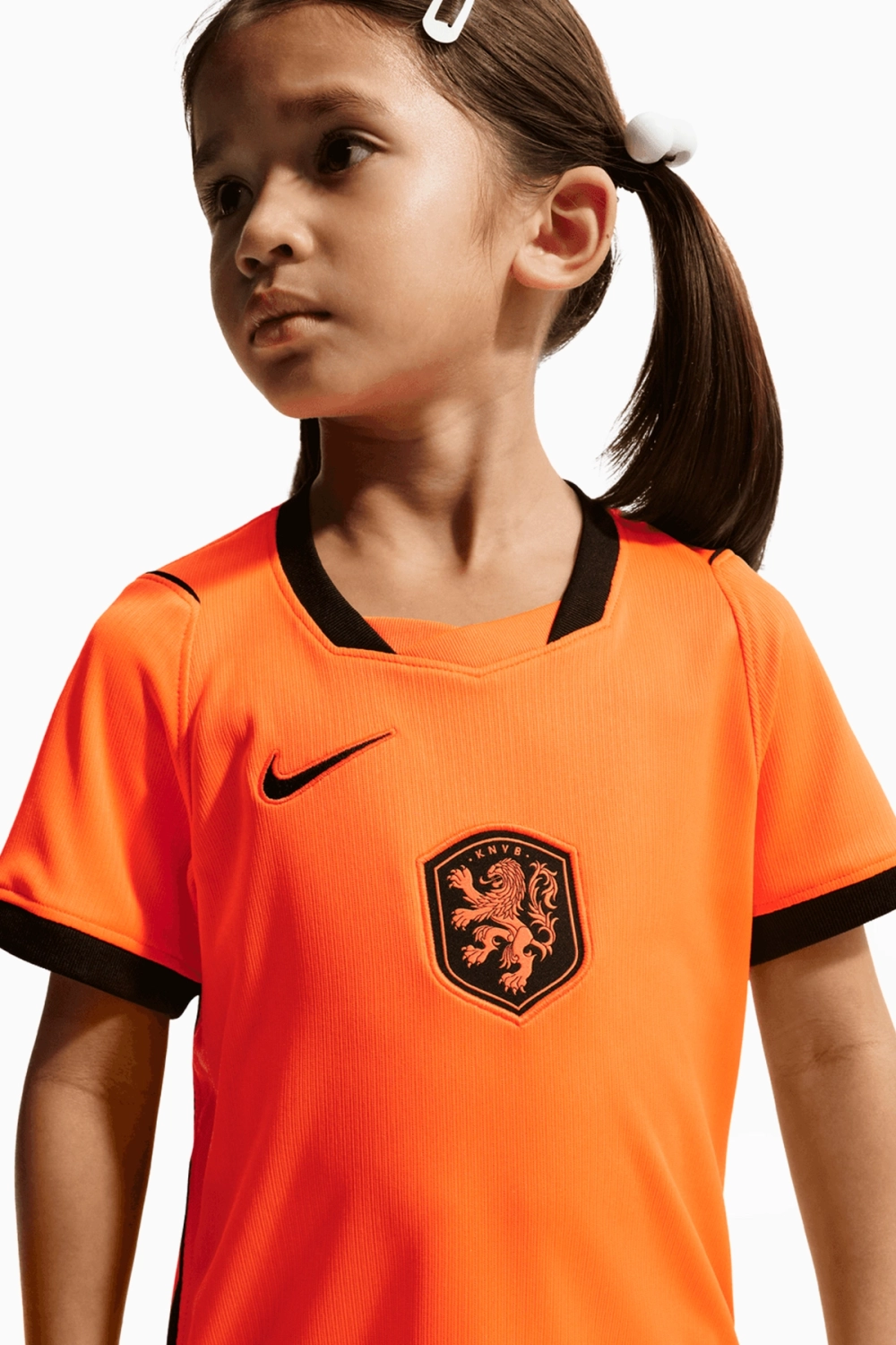 Футбольная форма Nike Netherlands 2026 Home Stadium Little Kids - оранжевый