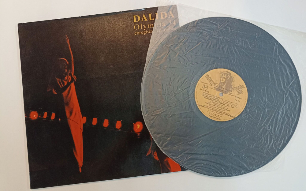 Винтажная виниловая пластинка LP Dalida Olympia 74 (France 1974)