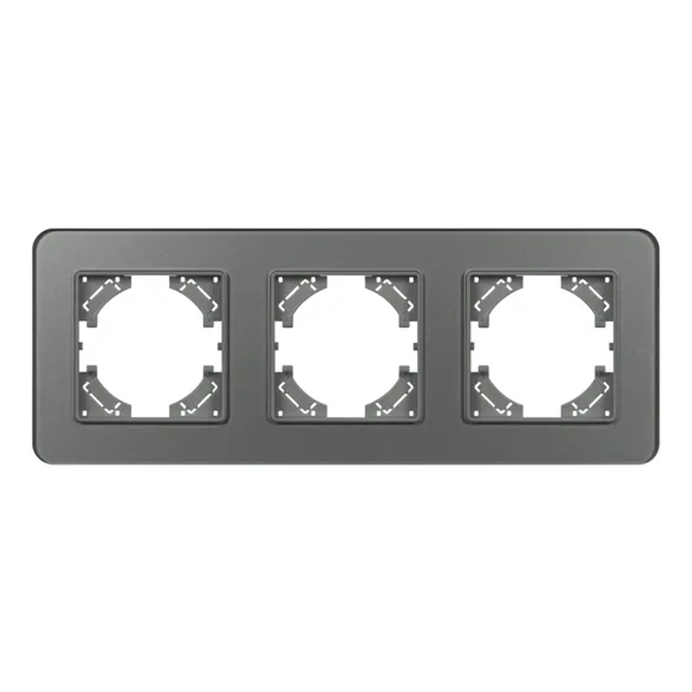 Рамка стеклянная FRM-OMALI-SFGS-3-GR (Arlight, -) 049714