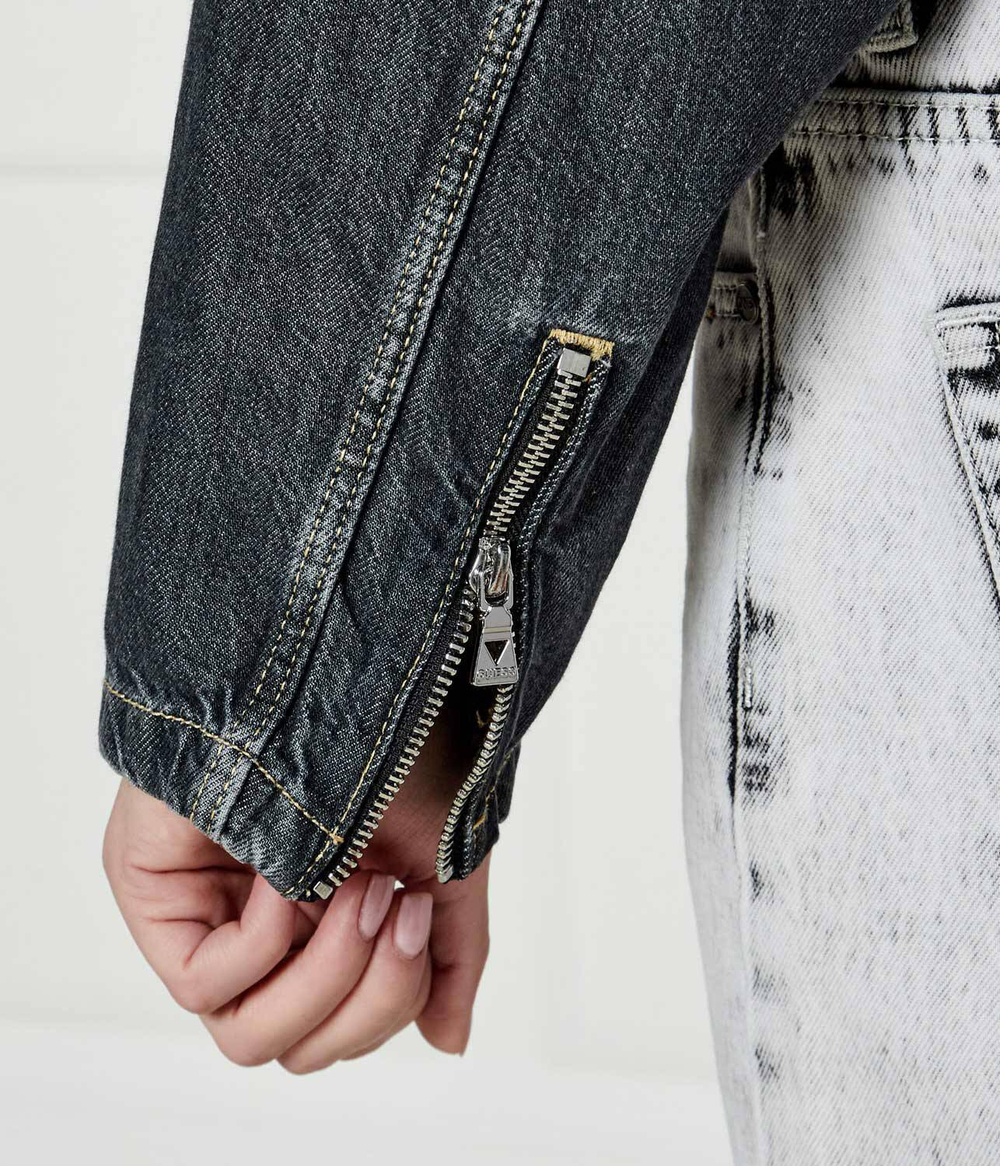 Джинсовая косуха SANDY GUESS - графитовый(W5RN58 D5LF1)