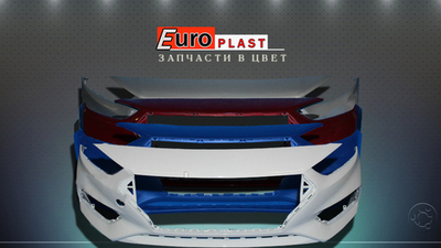 Передний бампер Hyundai Solaris 2 2017-2020