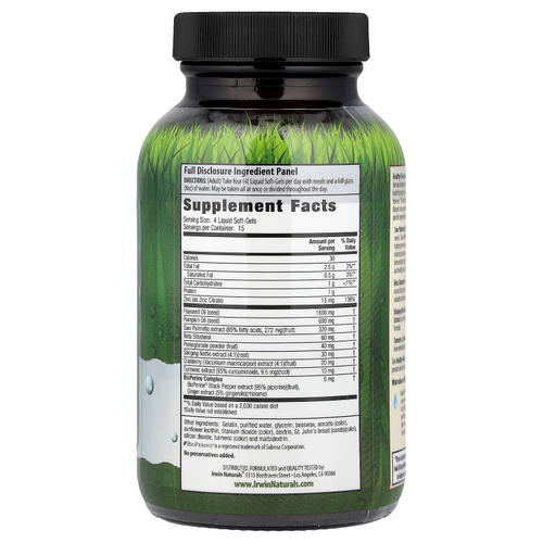Irwin Naturals, Healthy-Flow Saw Palmetto™, 60 желатиновых капсул
