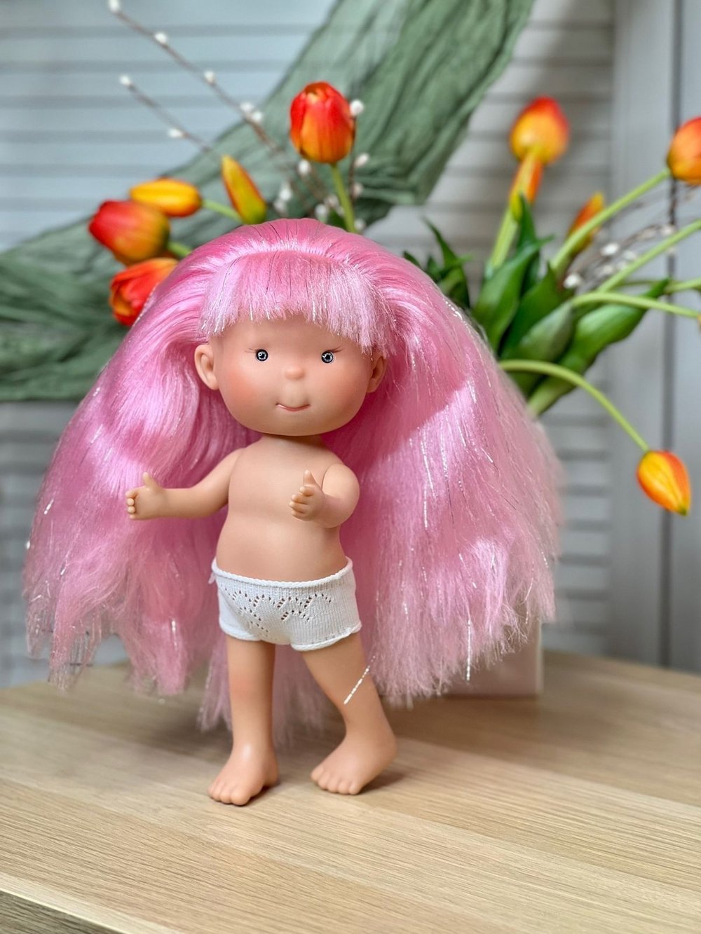 Кукла Nines виниловая 30см PIPPA без одежды (2899W7)