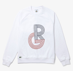 Мужская теннисная кофта Lacoste Men's SPORT Sweatshirt - белый