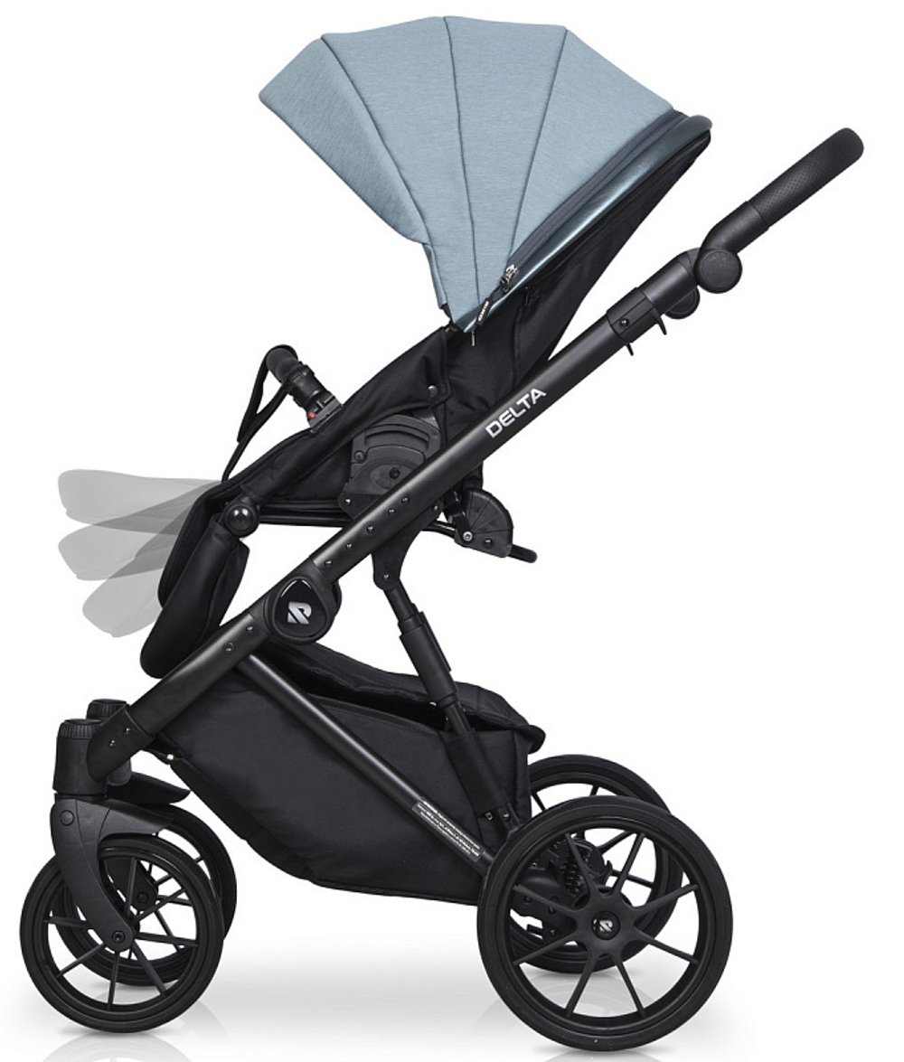 Детская коляска Riko Basic Delta 3 в 1 02 Ocean