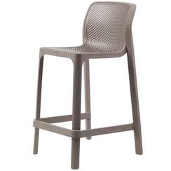 Полубарный стул Net Stool Mini коричневый