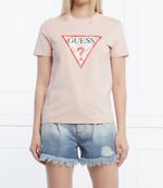 футболка GUESS - пудро-розовый(W93I0R R9I60)