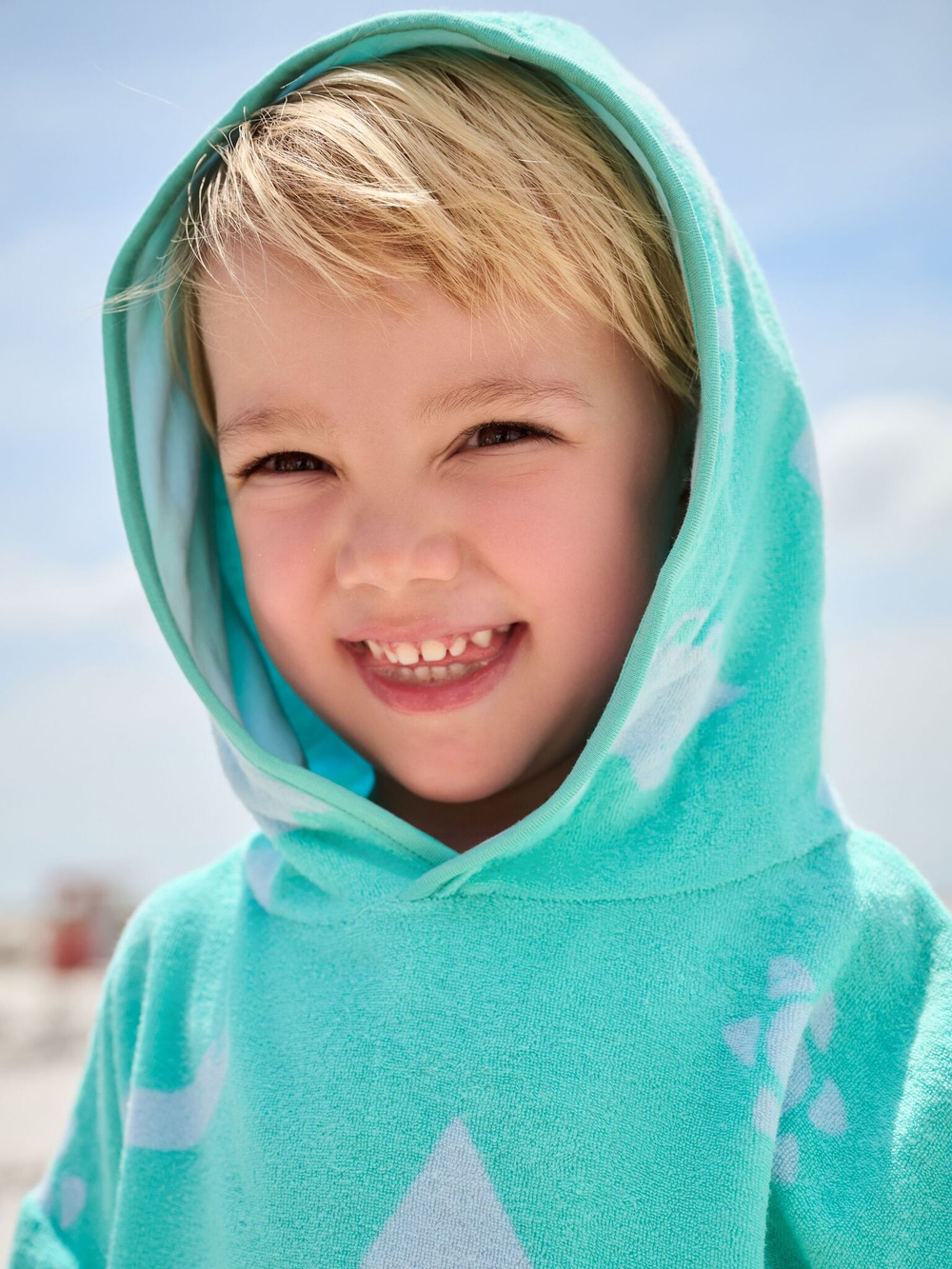 Пончо и шорты в комплекте для мальчика Next E92-324, Мятный