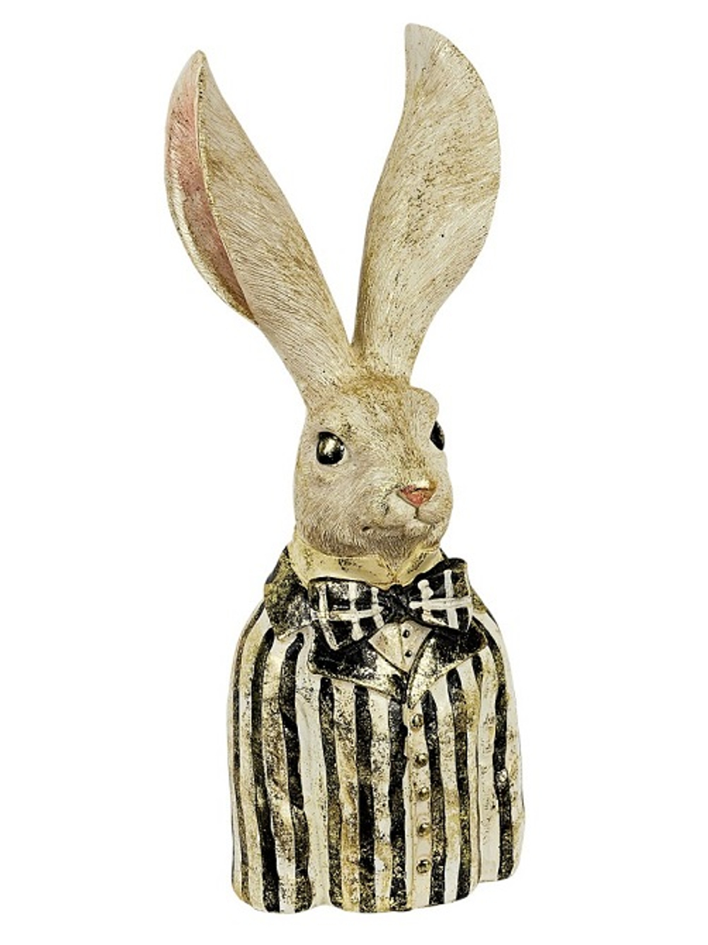 Кролик в галстуке 15,5*13,5*41,5см полирезин