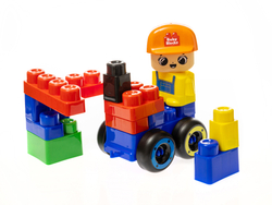 Конструктор пластиковый На стройке 21 дет. Baby Blocks