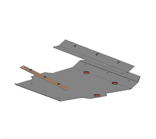 Защита ALFeco картера двигателя для MB Vito W 638 1996-2003, V-2,2 (сталь 2 мм) арт.ALF3605st