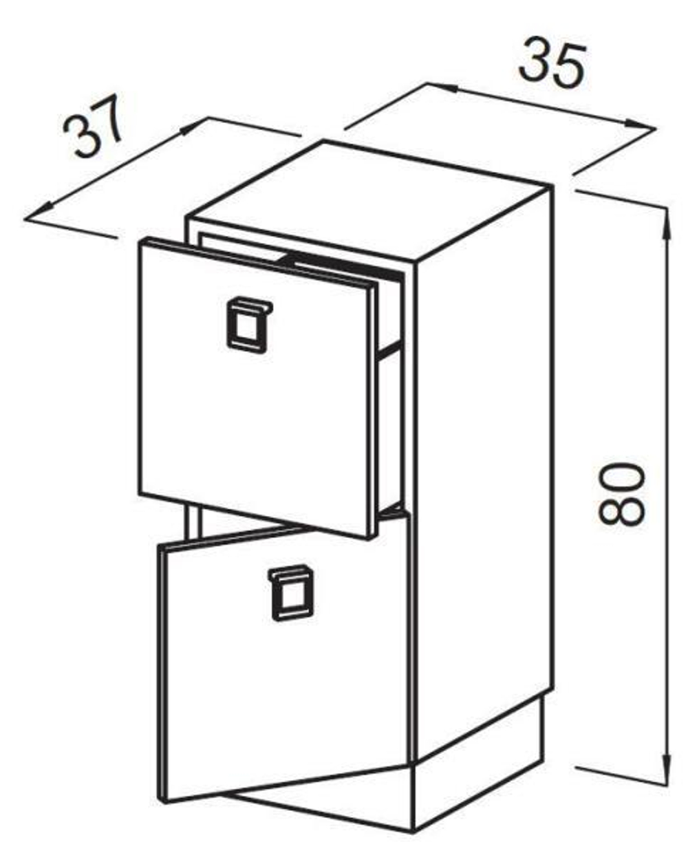 Тумба CABINET SHOP GA