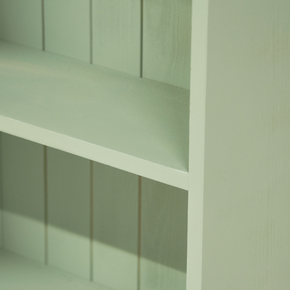 Шкаф навесной Прованс 2 ящика для кухни и ванной из массива сосны, эвкалиптовый