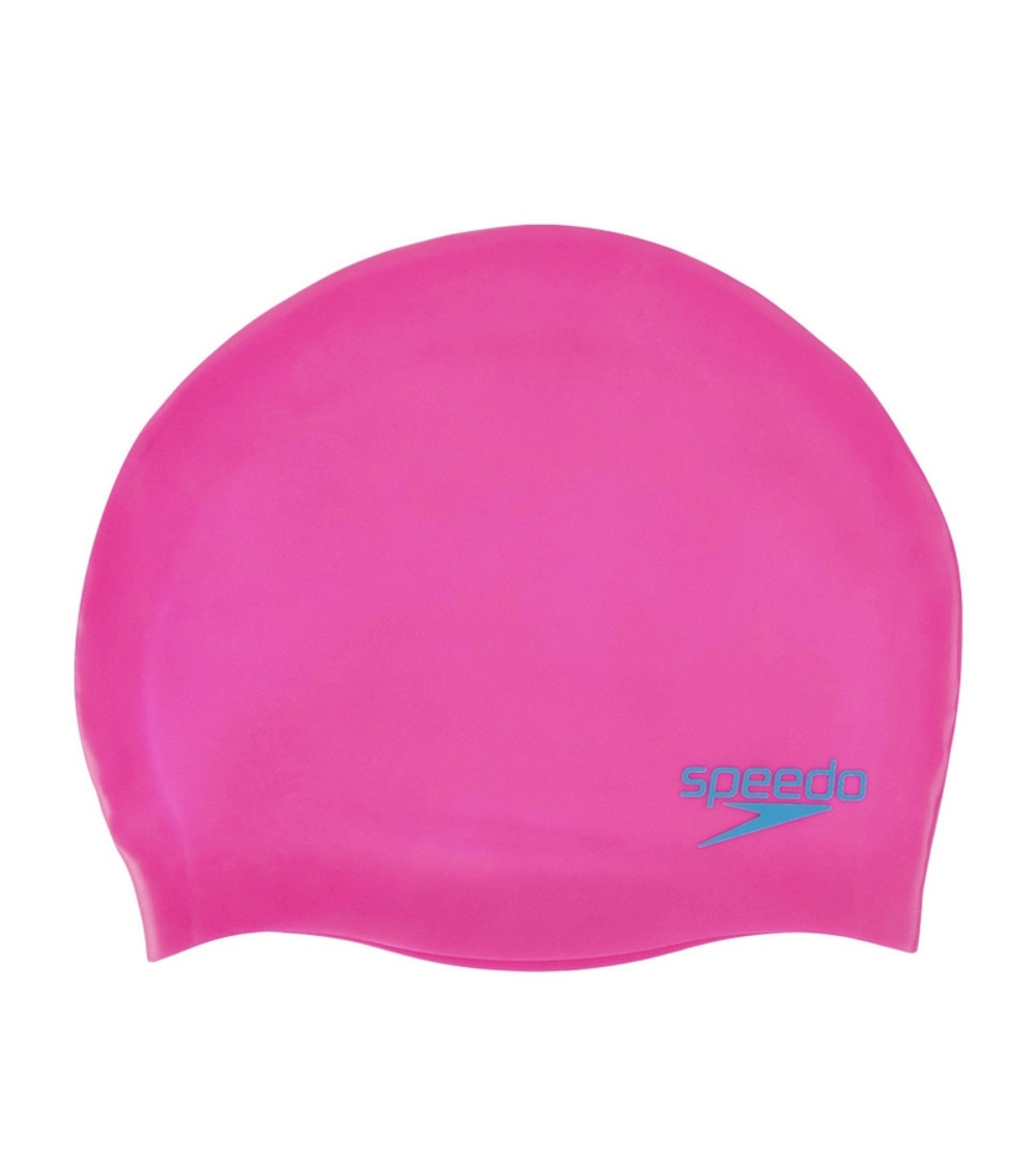 Шапочка для плавания силиконовая детская Speedo Plain Moulded Silicone Junior