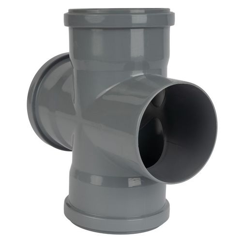 Крестовина канализационная Дигор 110х110х110 мм 87,5°