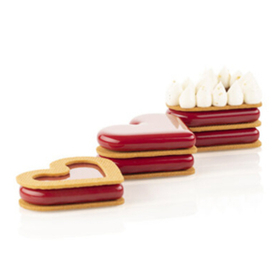 Форма силиконовая Silikomart S.r.l. Набор СЕРДЦА