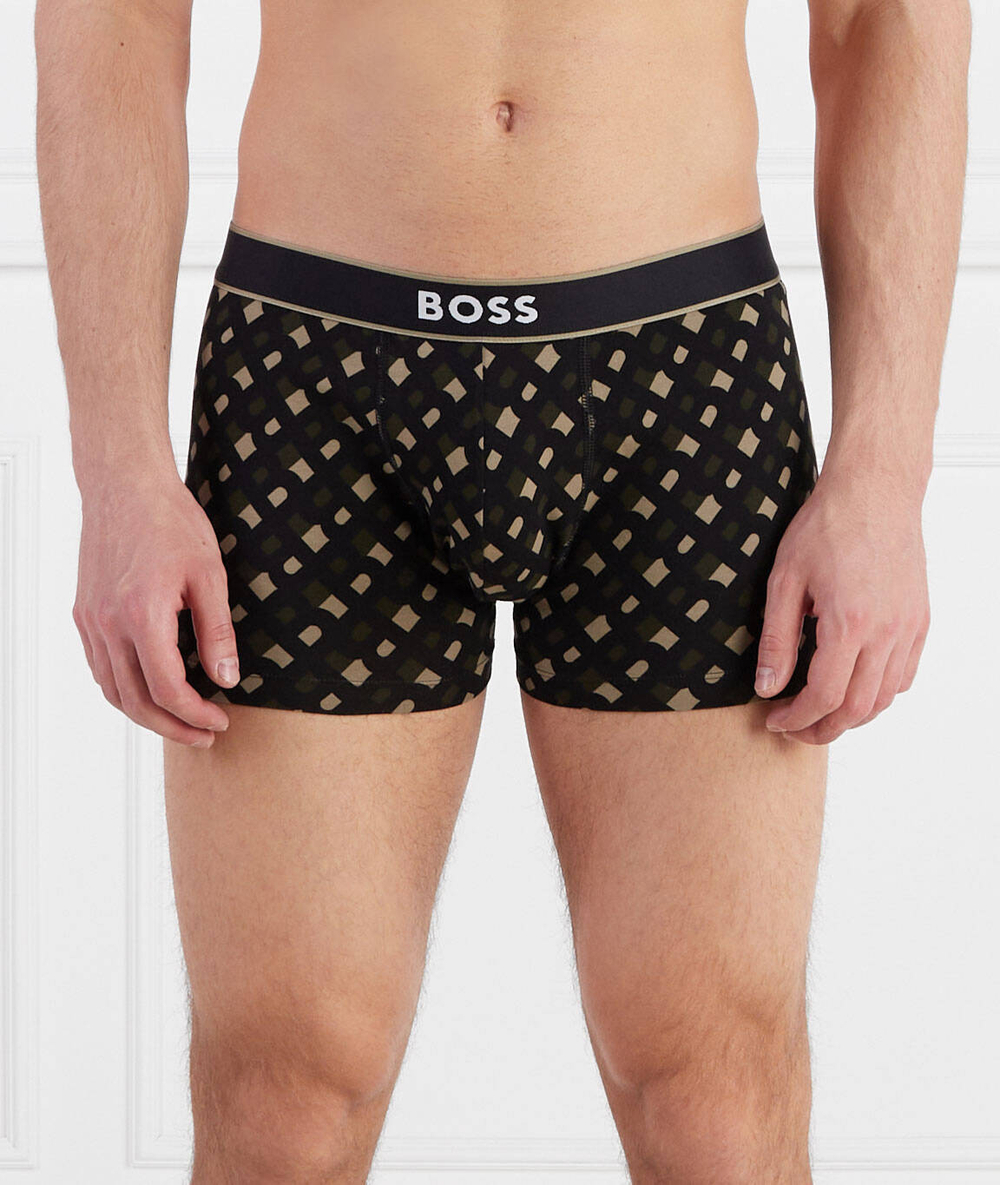 Трусики-боксеры Trunk 24 Print BOSS BLACK - черный(50495485)
