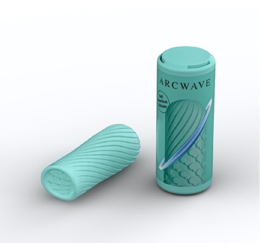 Мастурбатор двусторонний Arcwave Ghost мятный 10 см