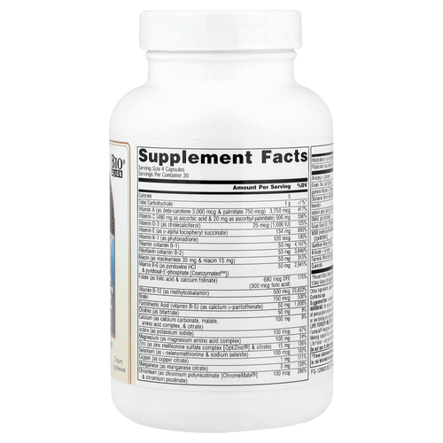 Source Naturals, Мультивитамины Life Force, без железа, 120 капсул