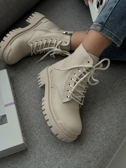 Ботинки из натуральной кожи