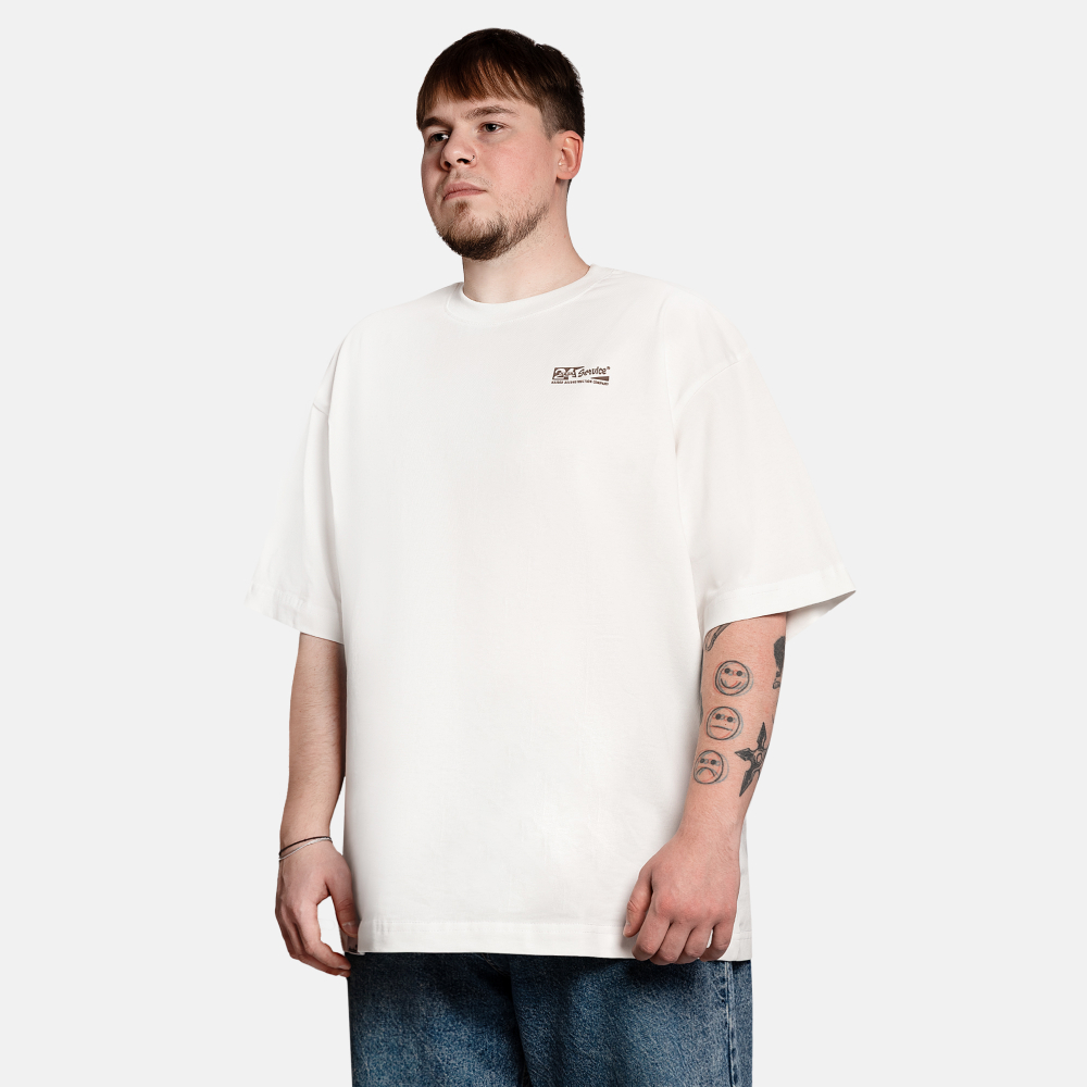 Футболка HAIDED DECONSTRUCTION Ecru