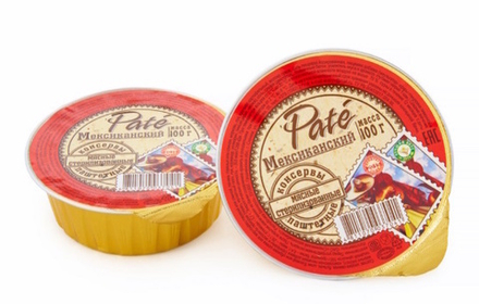 Паштет "Pate Мексиканский" 100г. Слоним