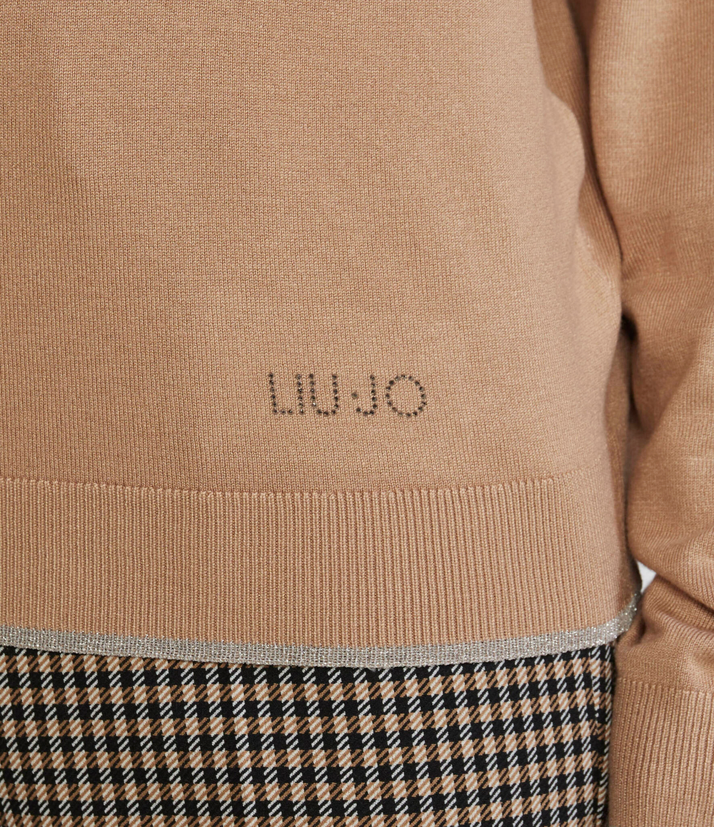 Свитер Liu Jo - светло-коричневый(MF3392 MS49I)