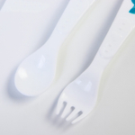 4839929 Набор для кормления: ложка и вилка «Для Малыша», от 5 мес., белый МИКС