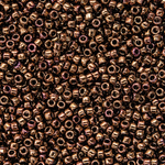 Японский бисер TOHO Round 15/0 (№501), металлизированный, непрозрачный глянцевый