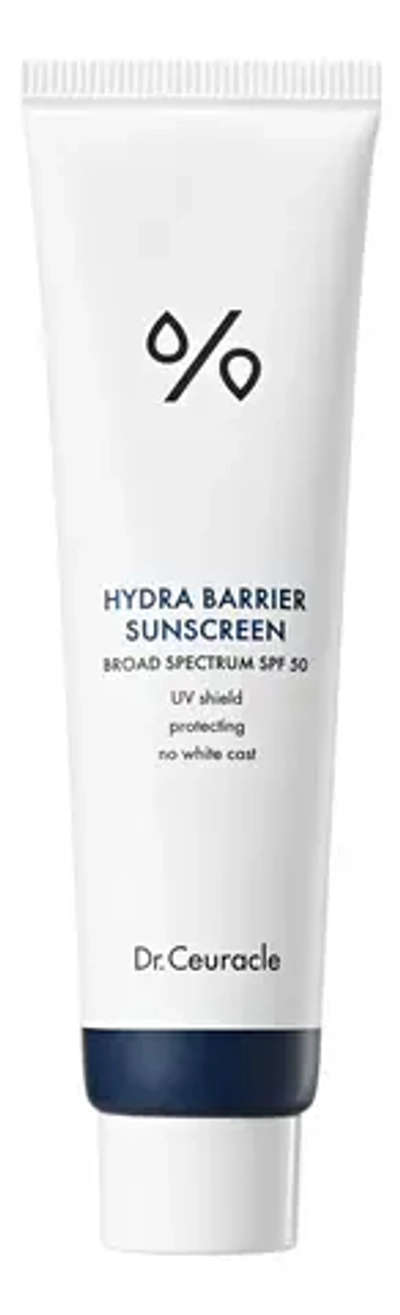 Dr. Ceuracle Барьерный увлажняющий солнцезащитный крем для лица - Hydra Barrier Sunscreen, 50мл